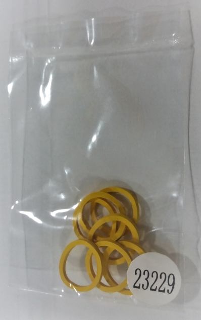 Lego Rubber Band Extra Small (Square Cross Section), 7 in Bag (Multipack)