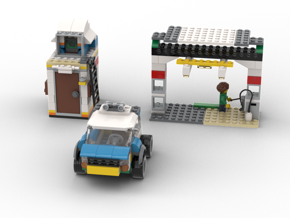 Lego Gas Station