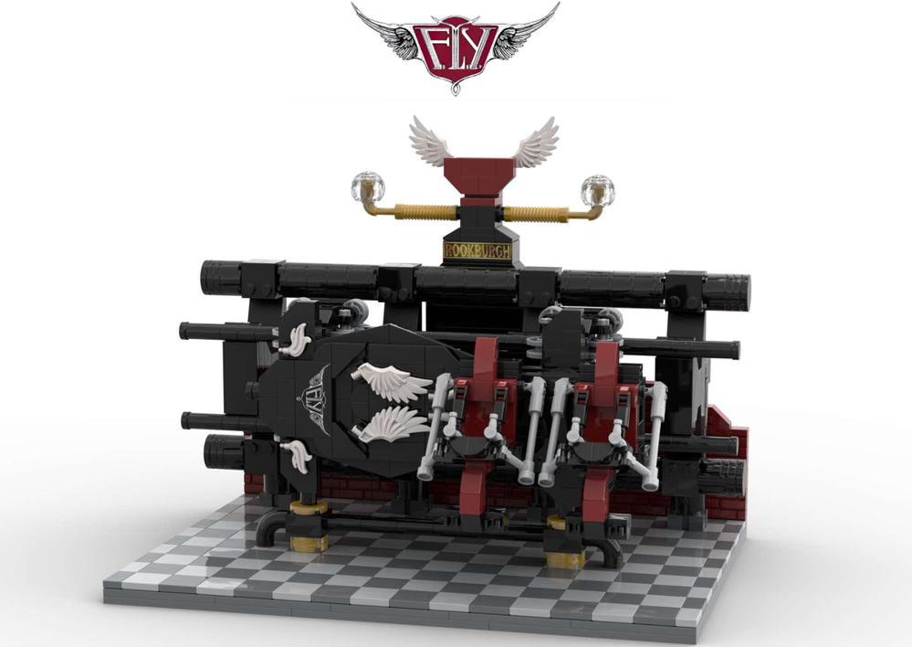 Lego ROLLERCOASTER - FLY IN STATION- PHANTASIALAND