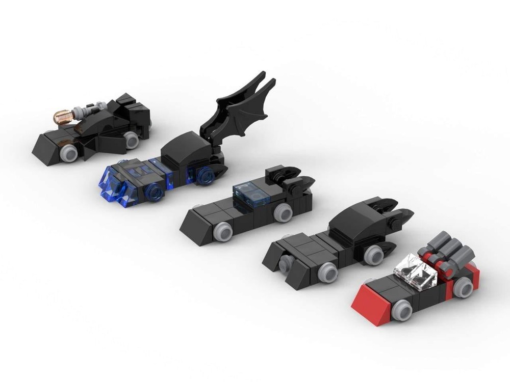 Lego The story of batmobile microscale