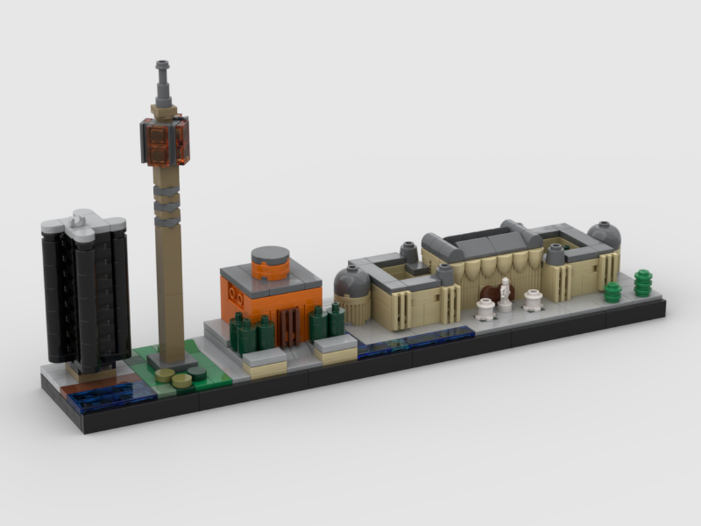 Lego Landmarks of Stockholm