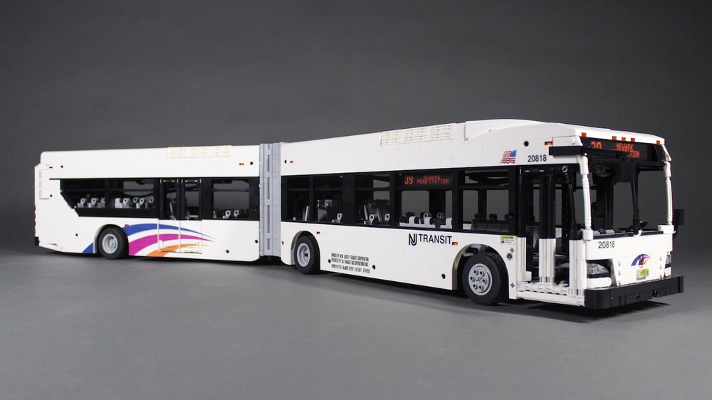 Lego New Flyer XD60 Articulated Bus