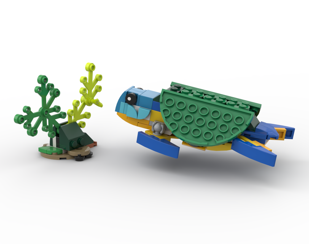 Lego 31136 turtle