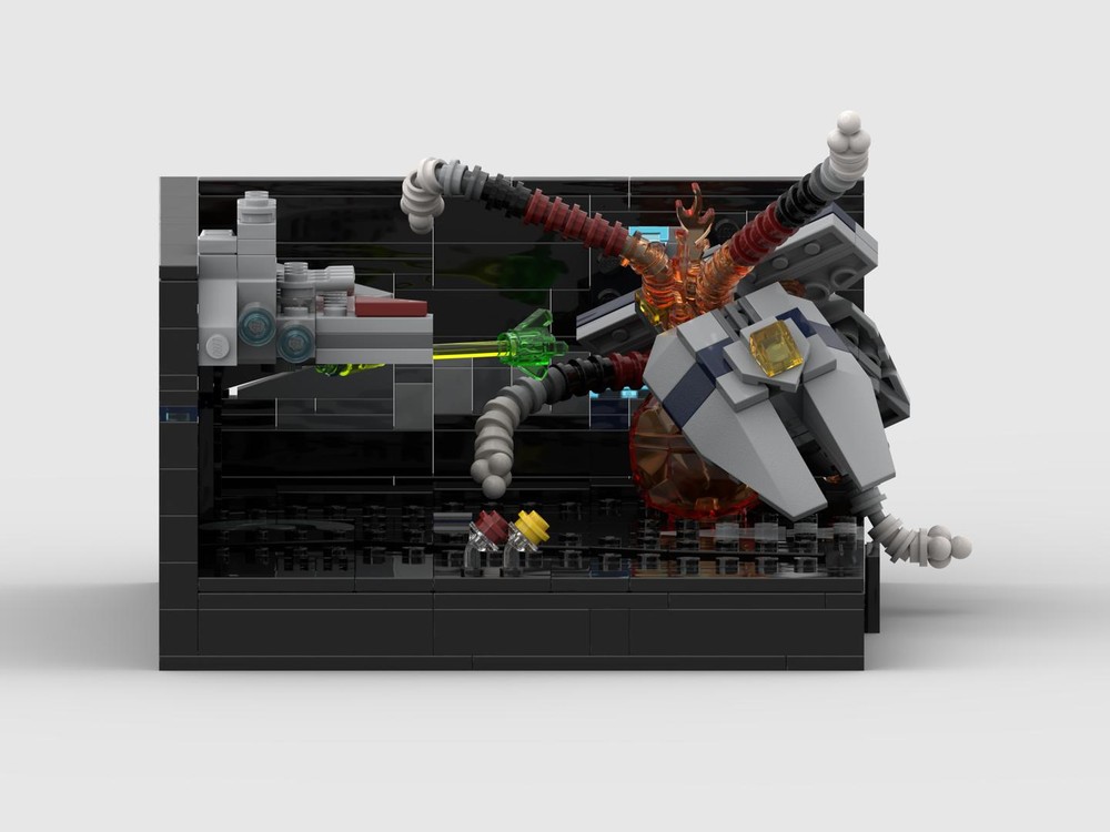 Lego Coruscant Space Battle