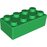 Lego Brick Soft 2 x 4 / Green