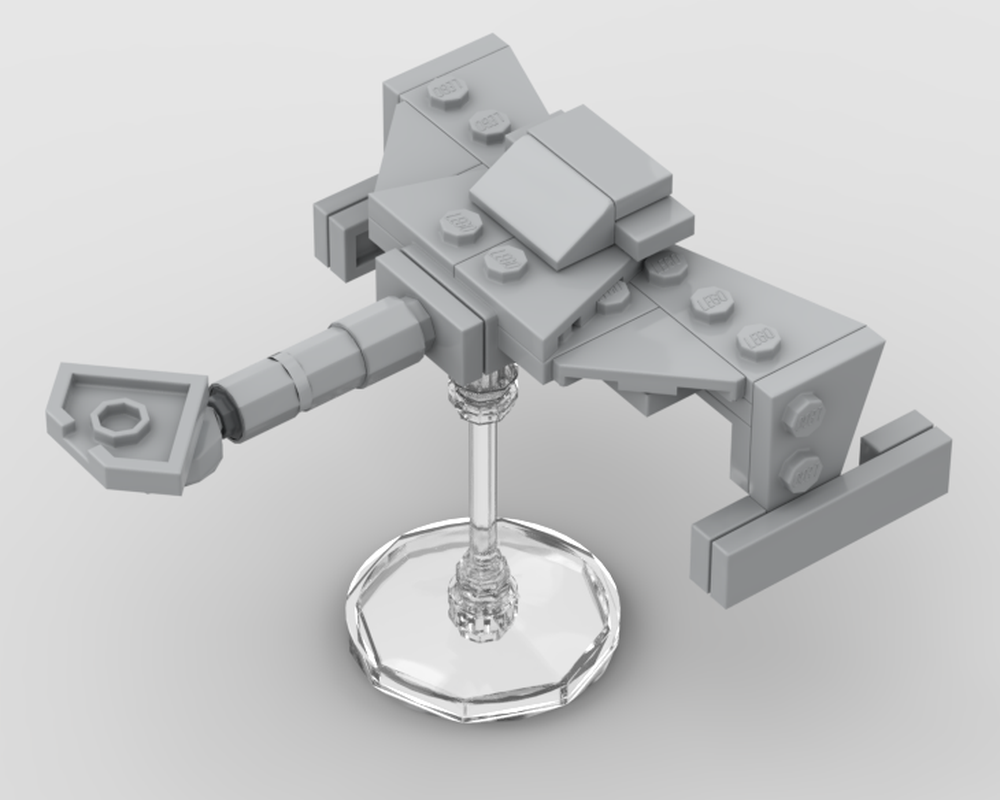 Lego Star Trek Klingon D7 Battlecruiser MOC
