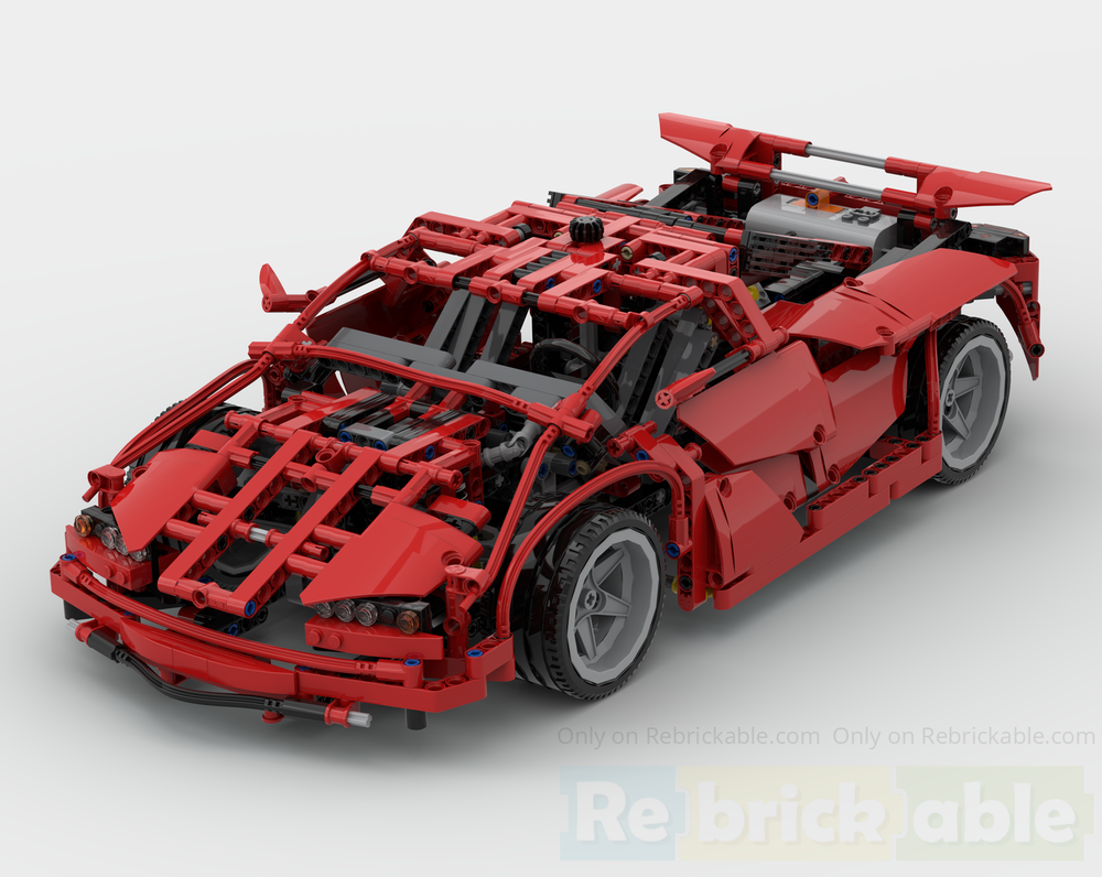 Lego Another Supercar (8070 Alternate)