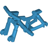 Lego Bicycle Frame / Dark Azure