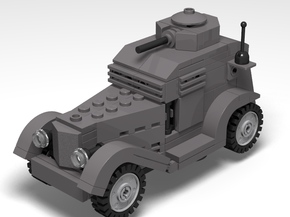Lego BA-20 armored car
