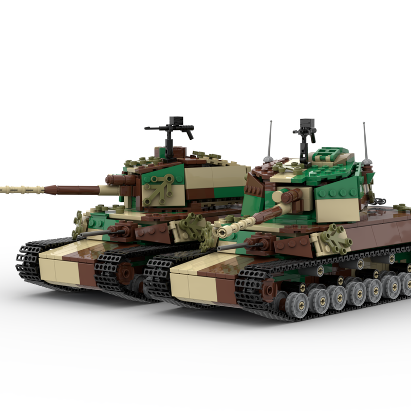 Lego 1:30 Type 5 Chi-Ri, Japanese Medium Tank