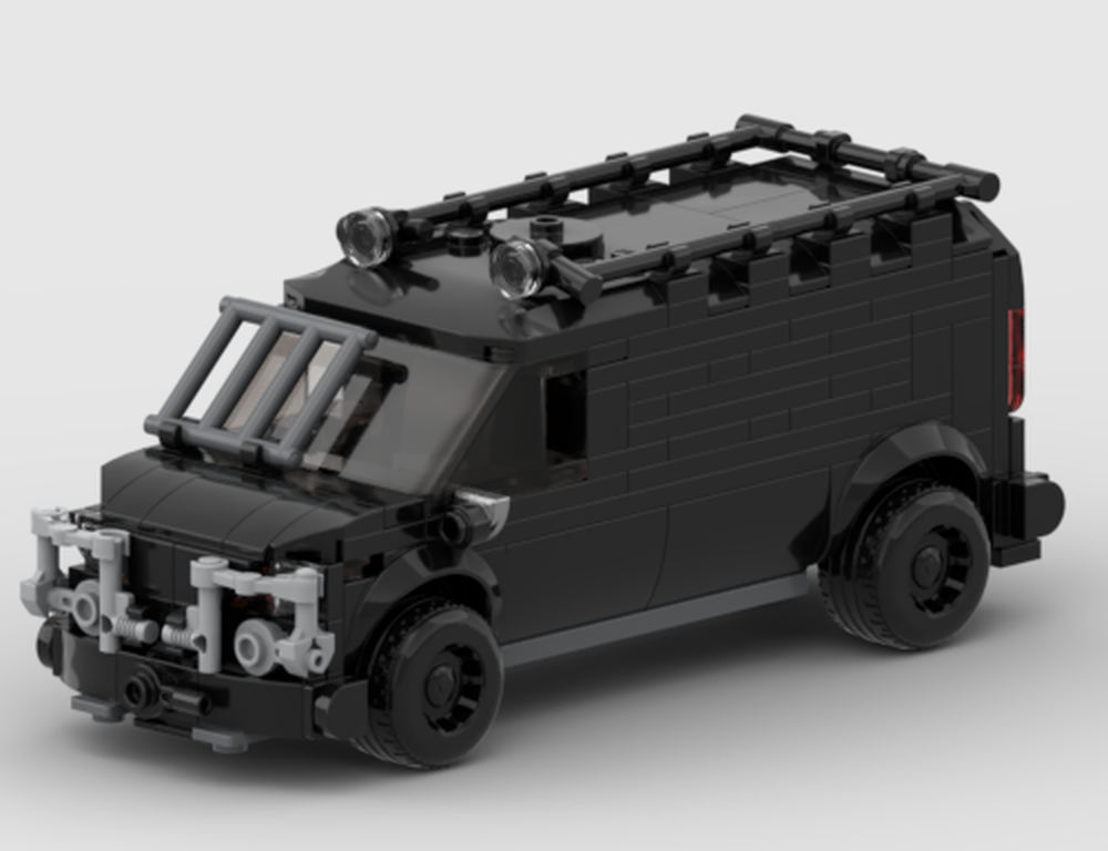Lego Punisher Van Armoured