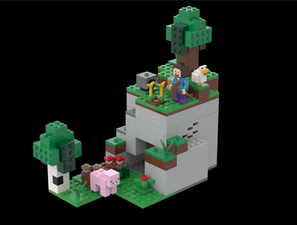 Lego The Forest Cave