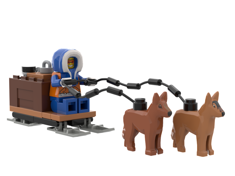 Lego Dog Sleigh