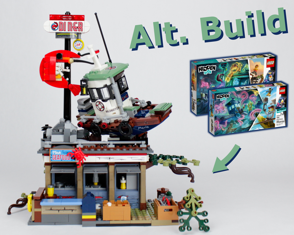 Lego Shrimp Shack Alt Build