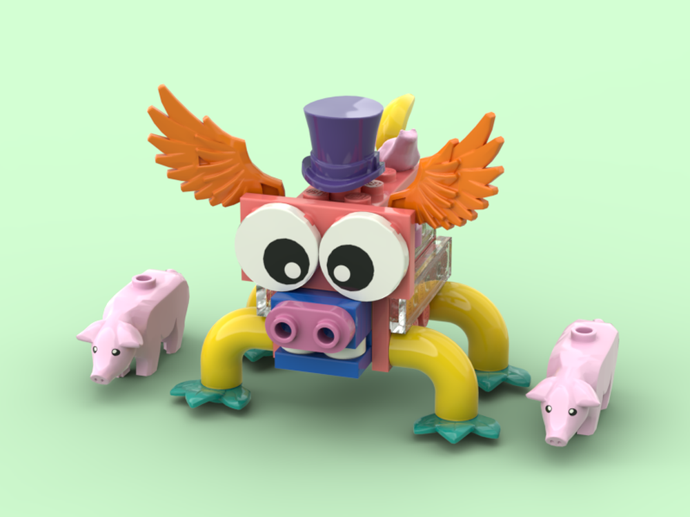Lego Funky Pig
