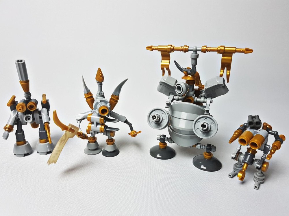 Lego B-Team - Golden Bots