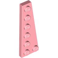 Lego Wedge Plate 6 x 2 Right / Warm Pink