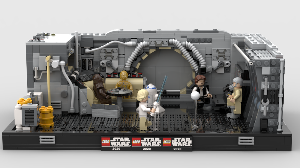 Lego SW - IV - Luke's First Force Training