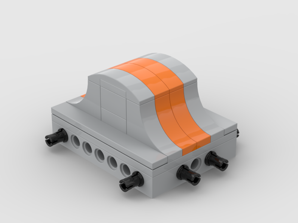 Lego modular skatepark hump ramp