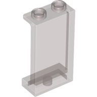 Lego Panel 1 x 2 x 3 [Side Supports / Hollow Studs] / Trans-Brown