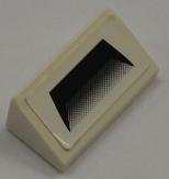 Lego Slope 30 1 x 2 x 2/3 with Black Vent Pattern (Sticker) - Set 8186
