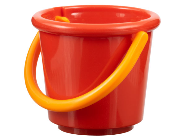 Lego Scala Utensil Bucket Round with Orange Handle (33178 / 33082)