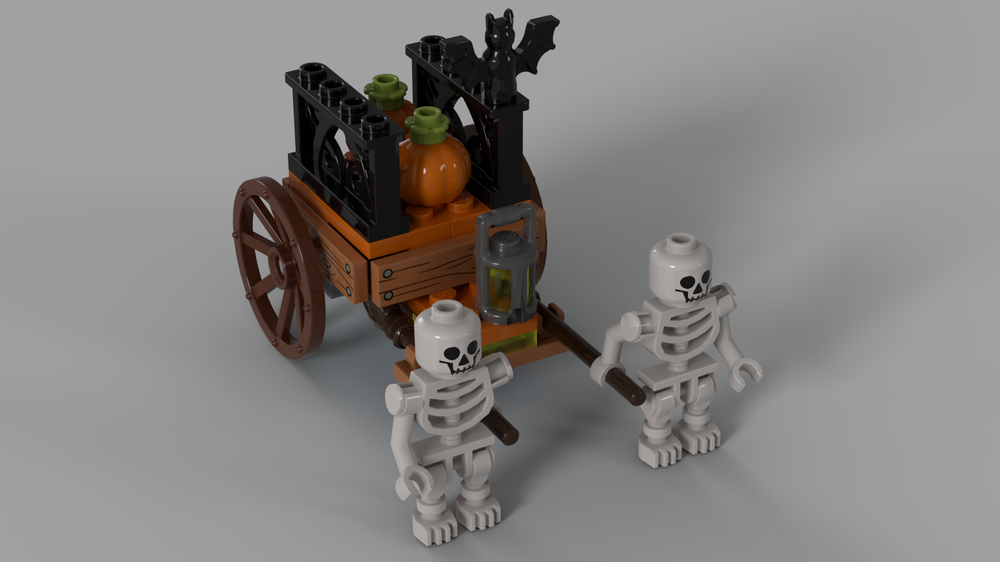 Lego Halloween Wagon