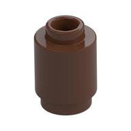 Lego Brick Round 1 x 1 Open Stud / Brown