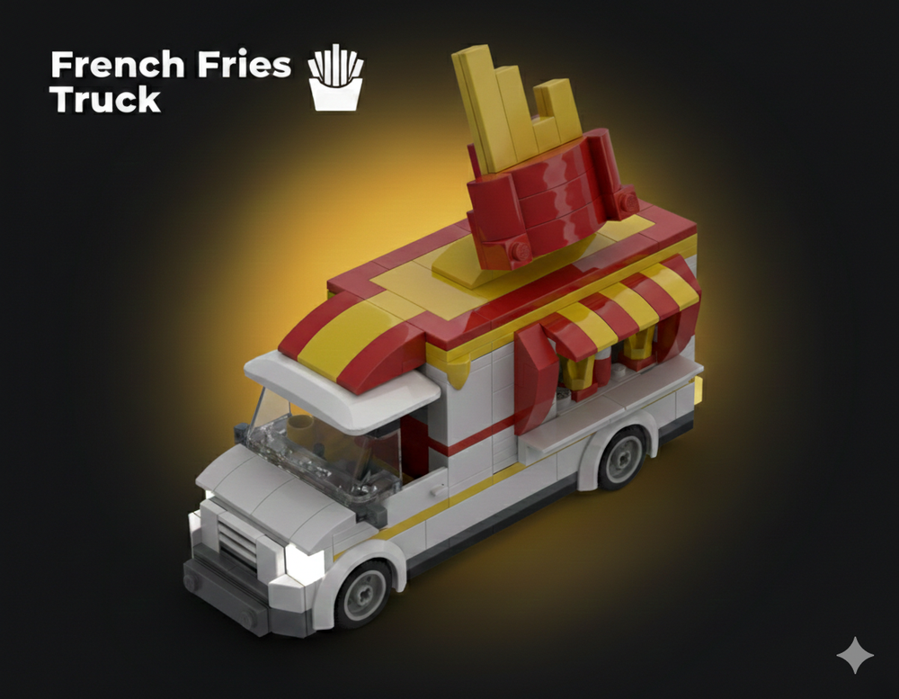 LEGO French Fries Food Truck