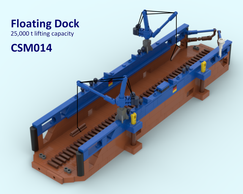 Lego Floating Dock - CSM014