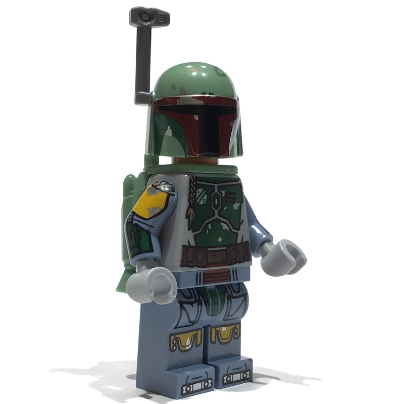 Lego Boba Fett, Helmet, Jetpack Neckwear, Printed Arms, Nougat Head