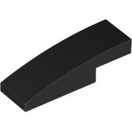 Lego Brick Curved 3 x 1 x 2/3 / Black