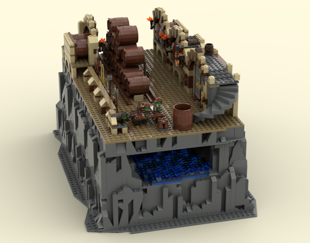 Lego The Barrel Escape Part 1