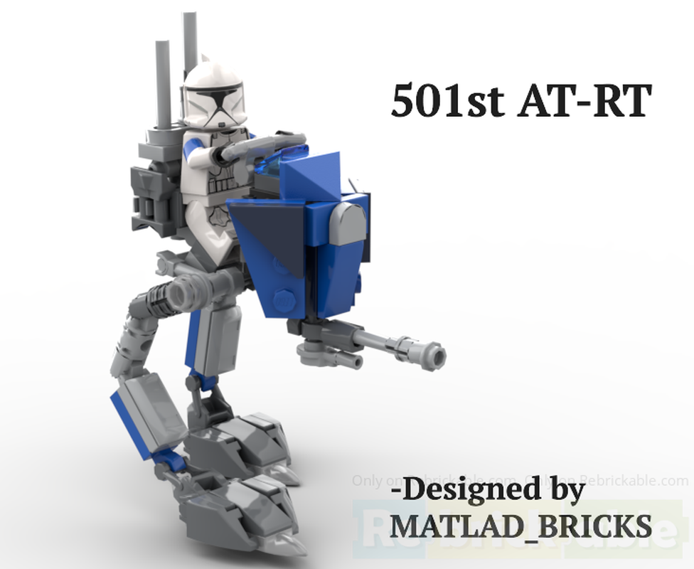 Lego 501st AT-RT MATLAD BRICKS