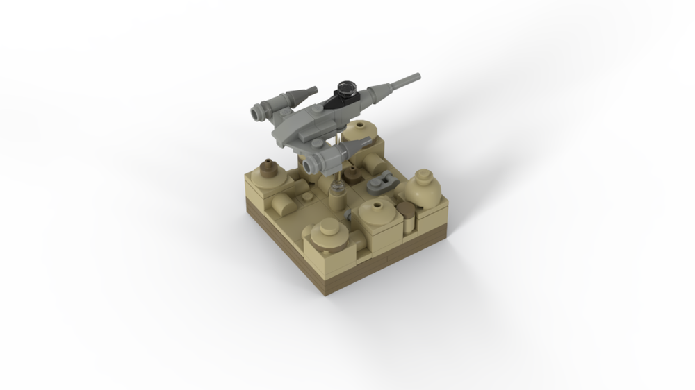 Lego ultramicro N1 starfighter : The Book Of Boba Fett