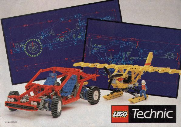 Lego 1988 Medium Technic European (102382/102482-EU II (D/A/CH/F/I))