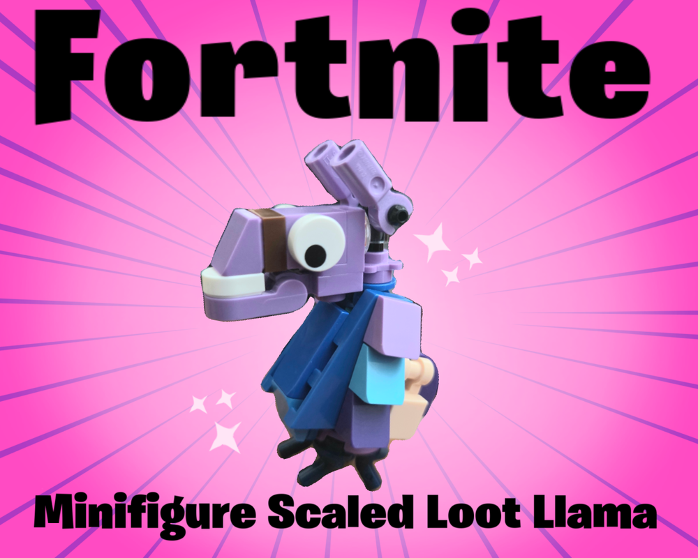 Lego Minifigure Scaled Loot Llama