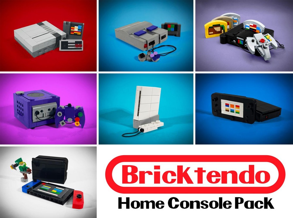 Lego Bricktendo Home Console Pack