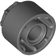 Lego Technic Driving Ring Extension, 8 Ridges / Dark Bluish Gray