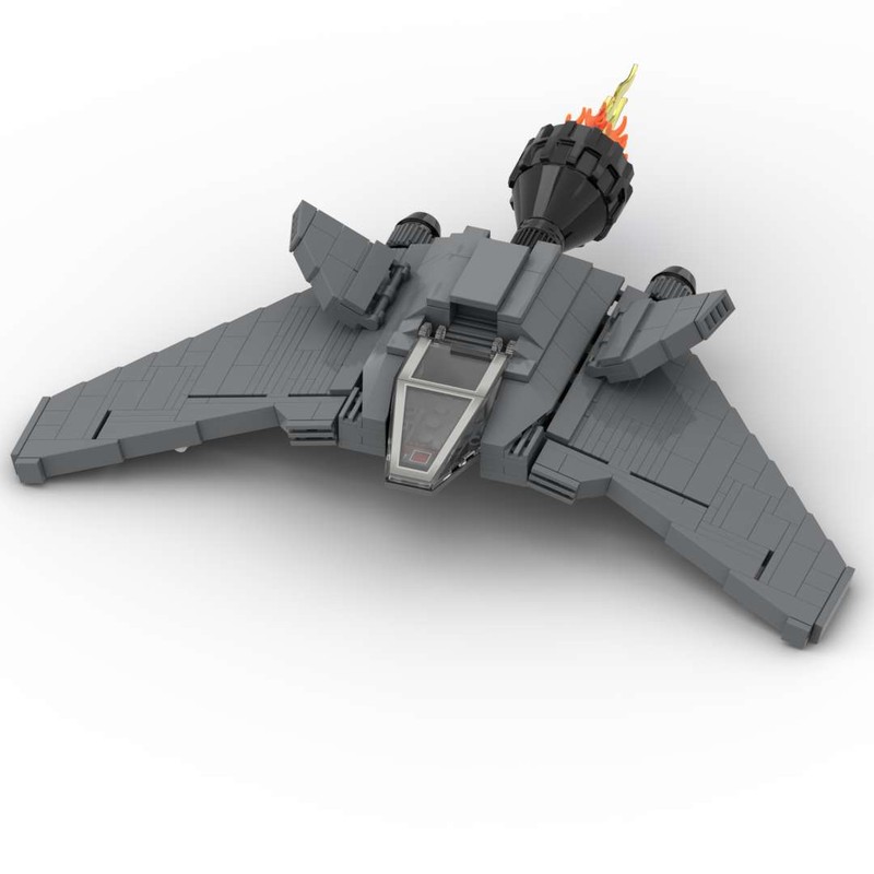 Lego Stargate F-302 Fighter ( Minifig scale )