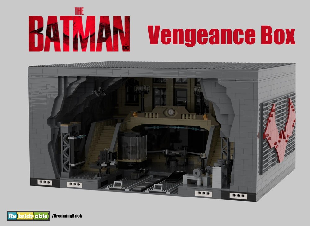 Lego Wayne Terminus Batcave - Vengeance Box