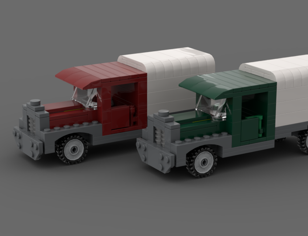 Lego retro truck 1