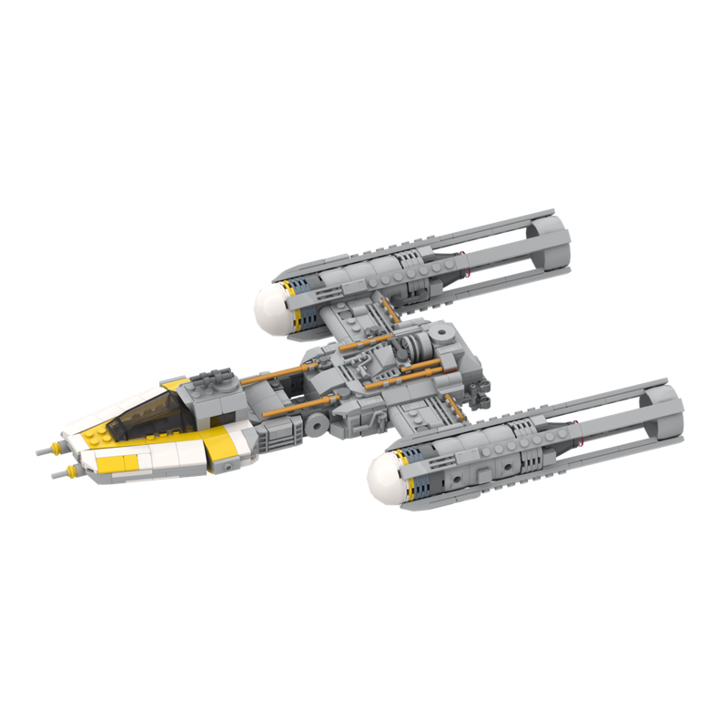 Lego Definitive Minifigure scale Y wing