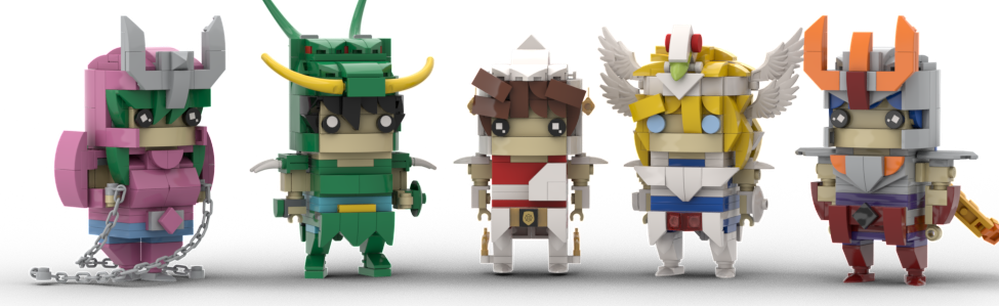 Lego Saint Seiya Deluxe package