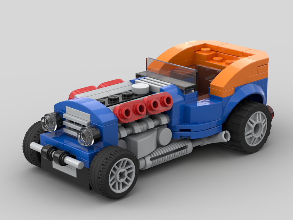 Lego 40409 Hot Rod modification
