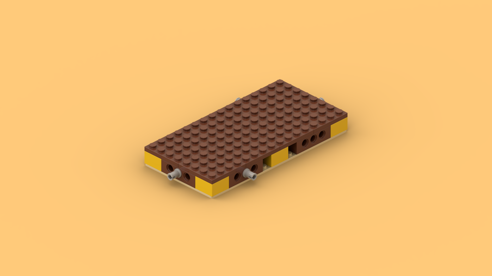 Lego Basic Brown MILS 8x16
