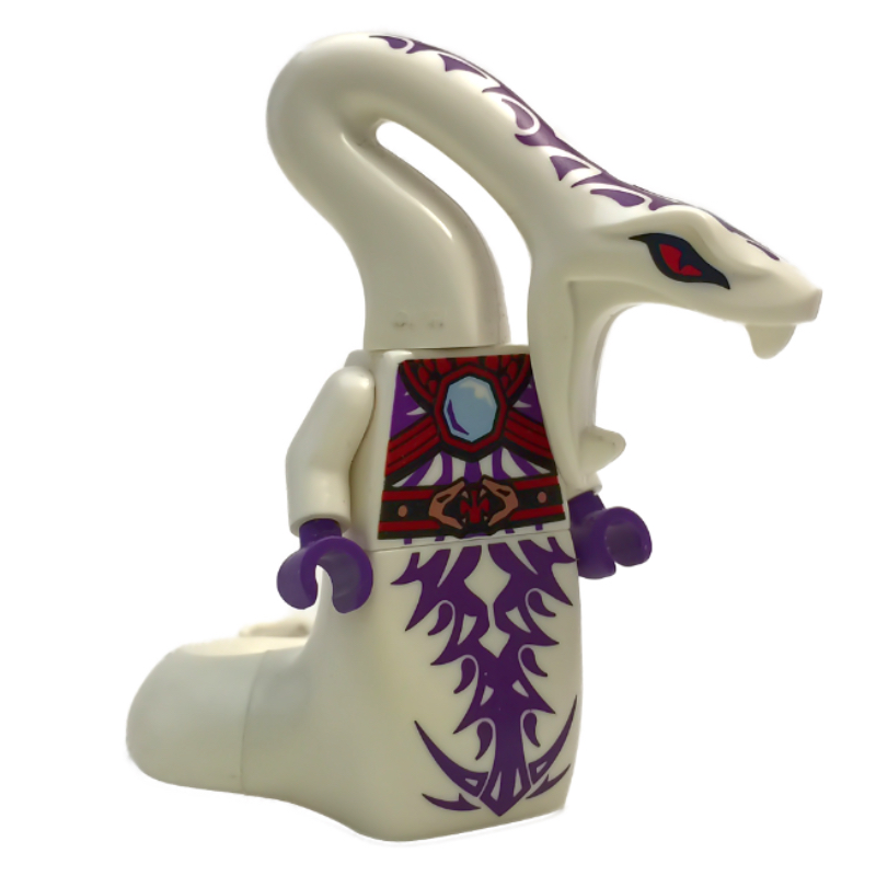 Lego Pythor P. Chumsworth, White (Tournament of Elements)