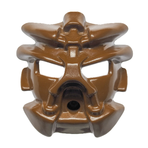 Lego Large Figure Mask Pakari Nuva / Brown