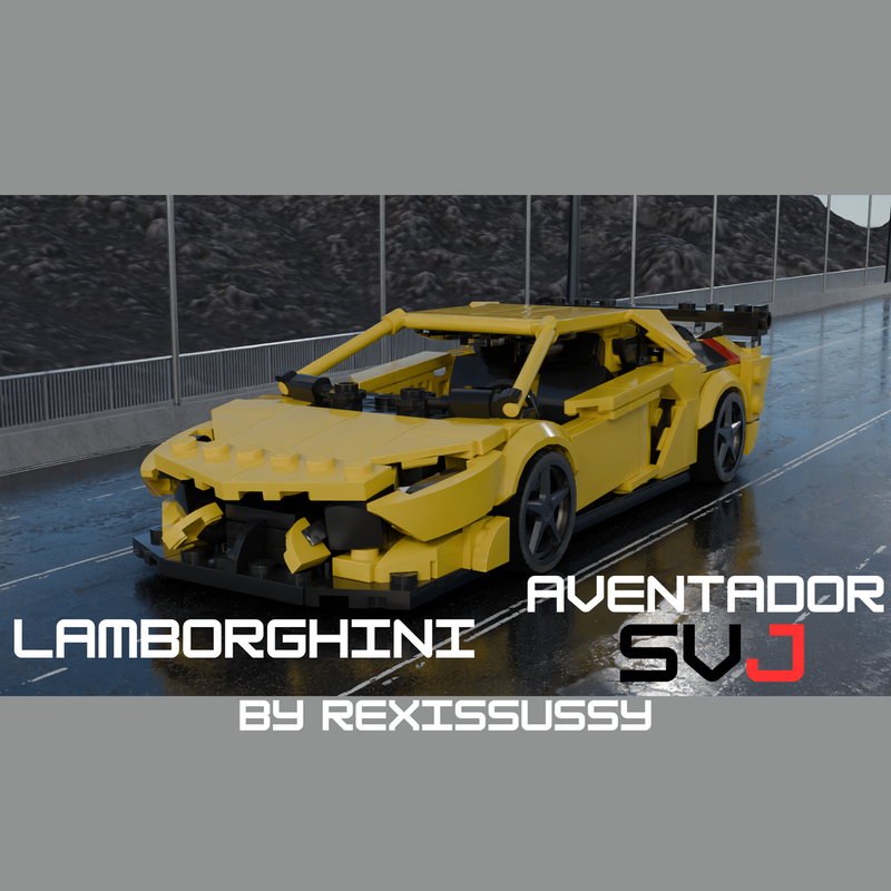 Lego Lamborghini Aventador SVJ