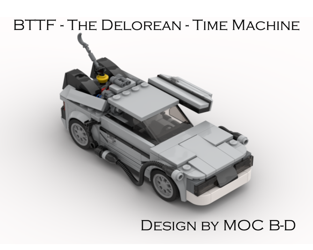 Lego Back to the future - The Delorean Time Machine